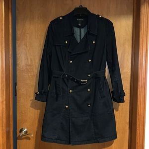 INC Denim Trench Coat